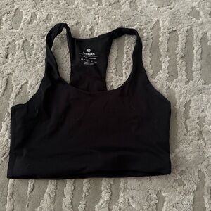 Tentree Eco-Friendly Black Sports Bra
